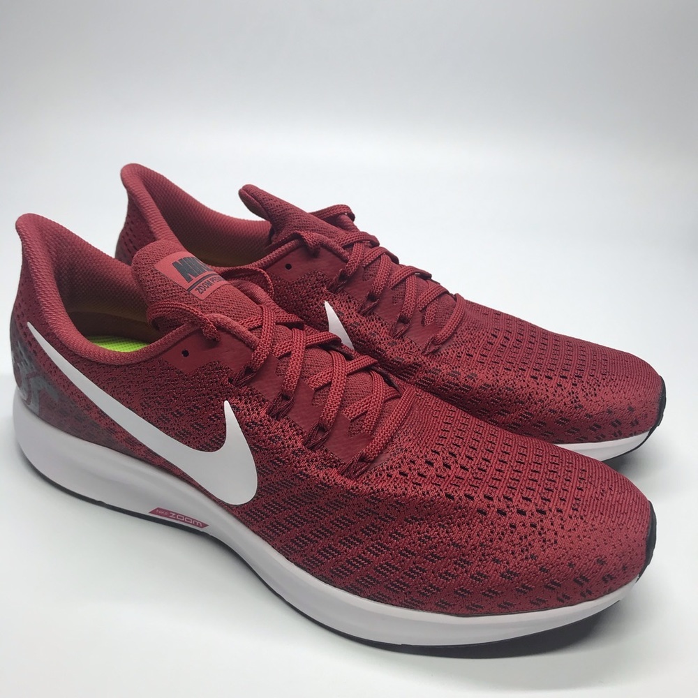 Nike Air Zoom Pegasus 35 Red/White Mens Size 13 - Picture 3 of 9